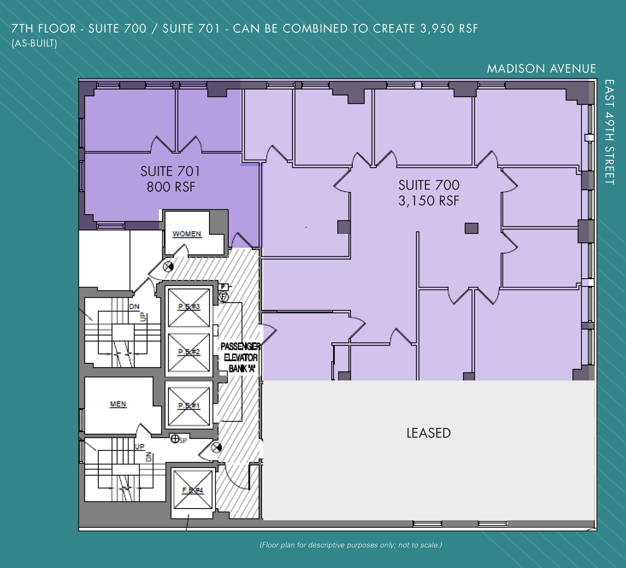 425 Madison Ave, New York, NY à louer Plan d’étage– Image 1 sur 13