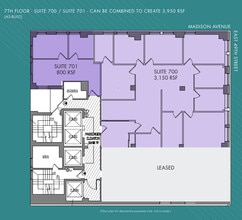 425 Madison Ave, New York, NY à louer Plan d’étage– Image 1 sur 13