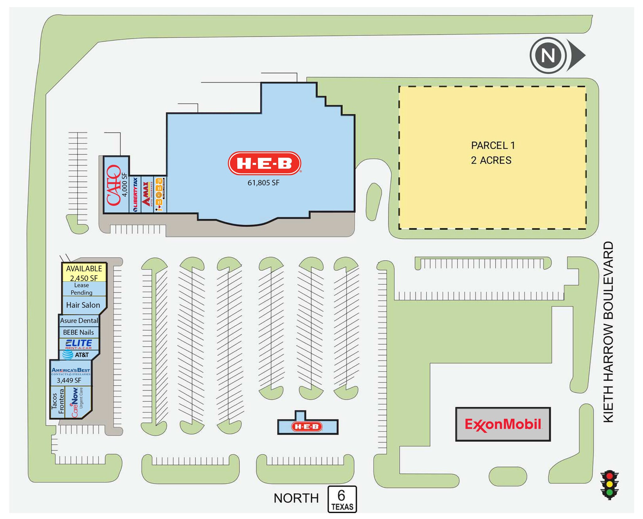 4805-4975 Highway 6 N, Houston, TX à louer Plan de site– Image 1 sur 1