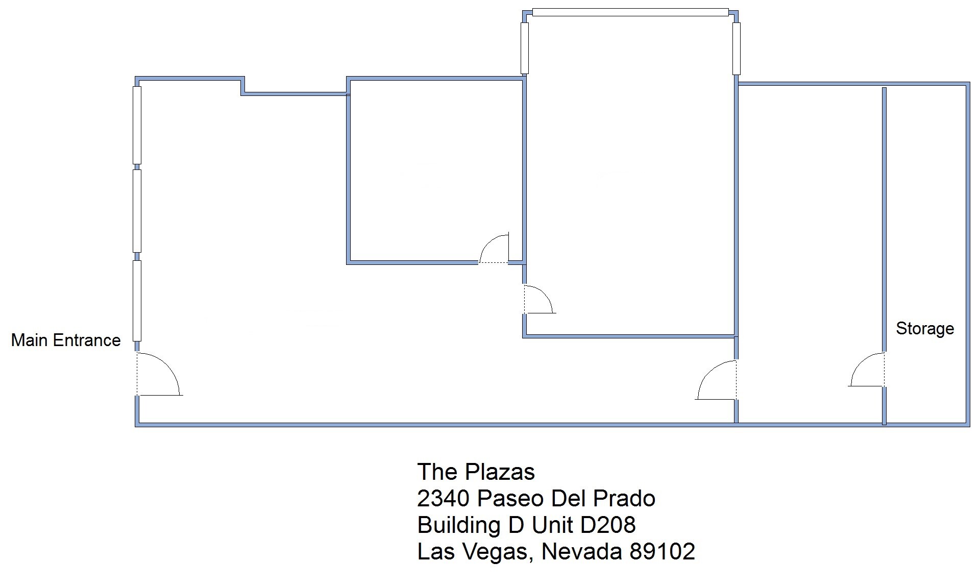 2310 Paseo Del Prado, Las Vegas, NV à louer Photo de l’immeuble– Image 1 sur 1