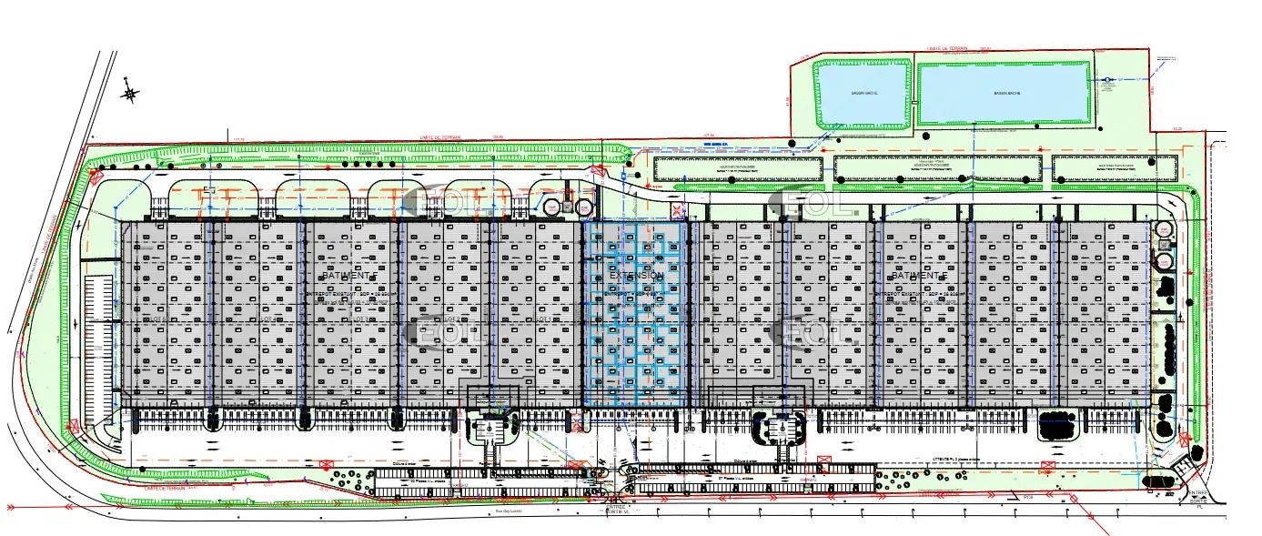 Industriel/Logistique dans Saint-Martin-de-Crau à louer Plan de site– Image 1 sur 11