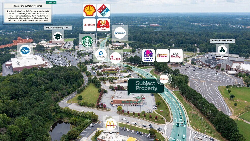 575 Dacula Rd, Dacula, GA à vendre - Photo de l’immeuble – Image 2 sur 2