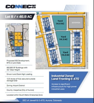 Plus de détails pour E 470, Aurora, CO 80013, Aurora, CO - Terrain à vendre