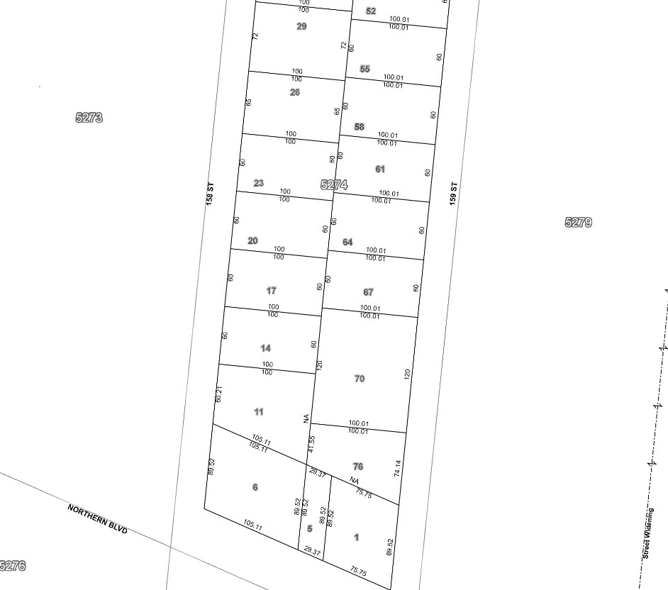 15817 Northern Blvd, Flushing, NY à louer Plan cadastral– Image 1 sur 4