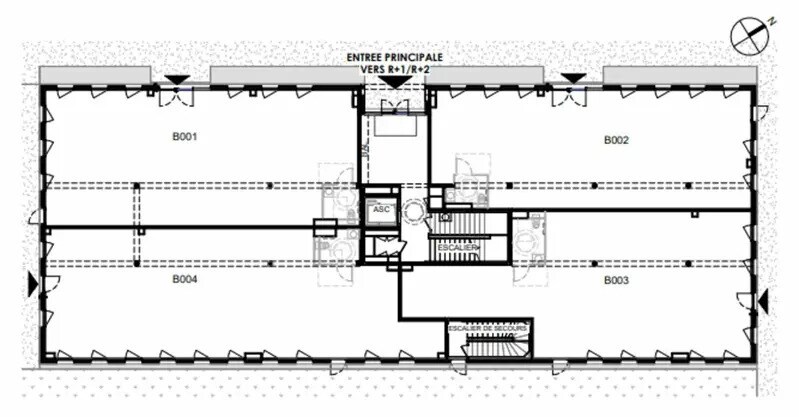 Bureau dans Muret à louer - Plan d’étage – Image 3 sur 4