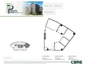 5299 Dtc Blvd, Greenwood Village, CO à louer Plan d’étage– Image 1 sur 1