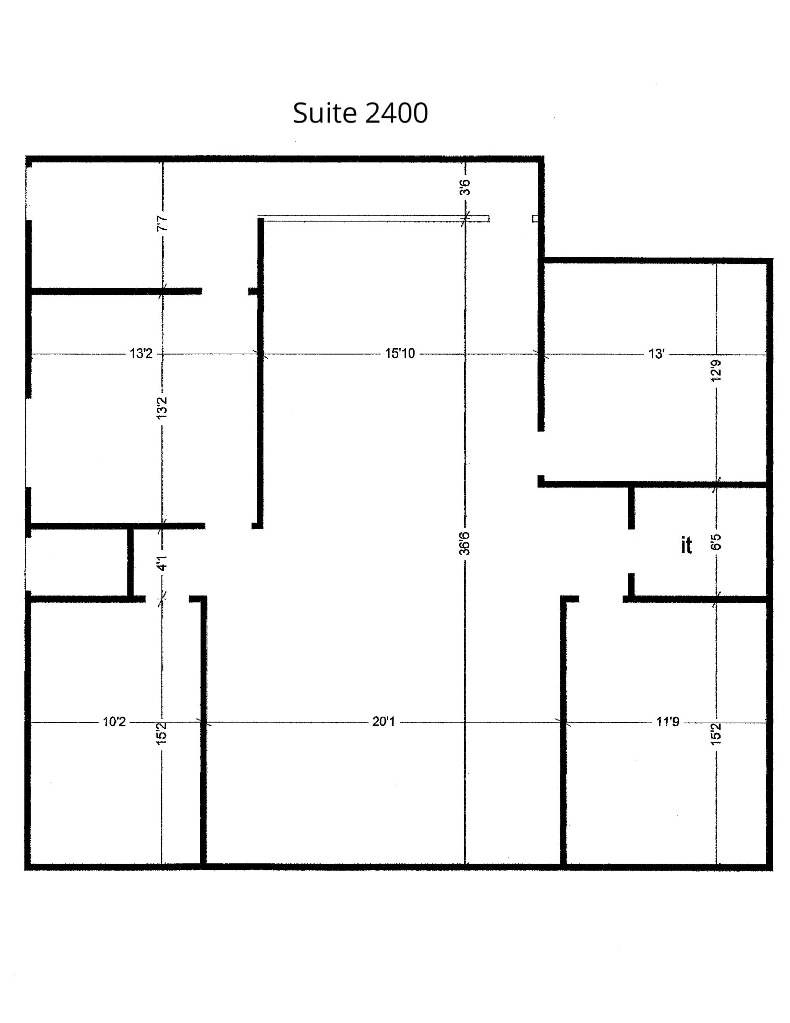 3501 SW 2nd Ave, Gainesville, FL à louer Plan d’étage– Image 1 sur 5