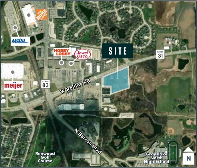 145 Lakeview Pky, Round Lake Beach, IL à vendre - Photo principale – Image 1 sur 2