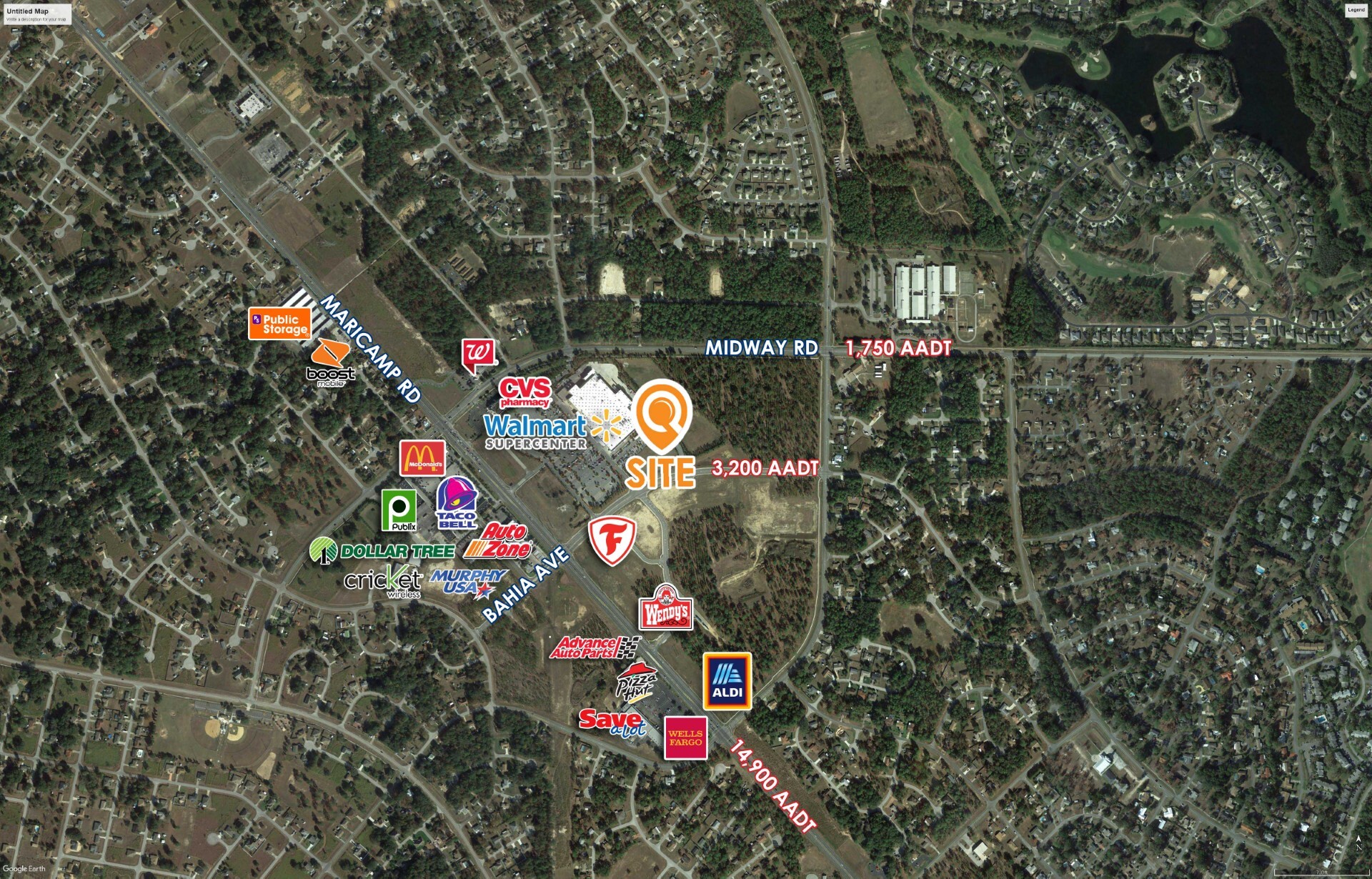 Nec Maricamp Rd & Bahia Ave, Ocala, FL à vendre Photo de l’immeuble– Image 1 sur 5