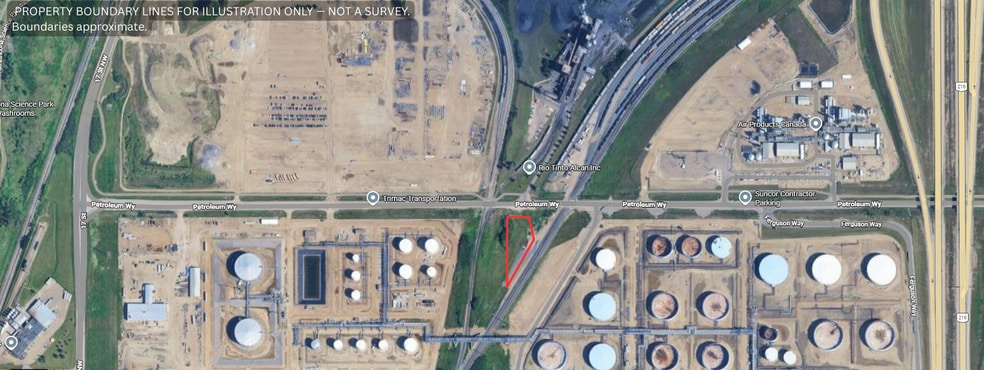 TBD Petroleum Way, Edmonton, AB à vendre - Aérien – Image 3 sur 9