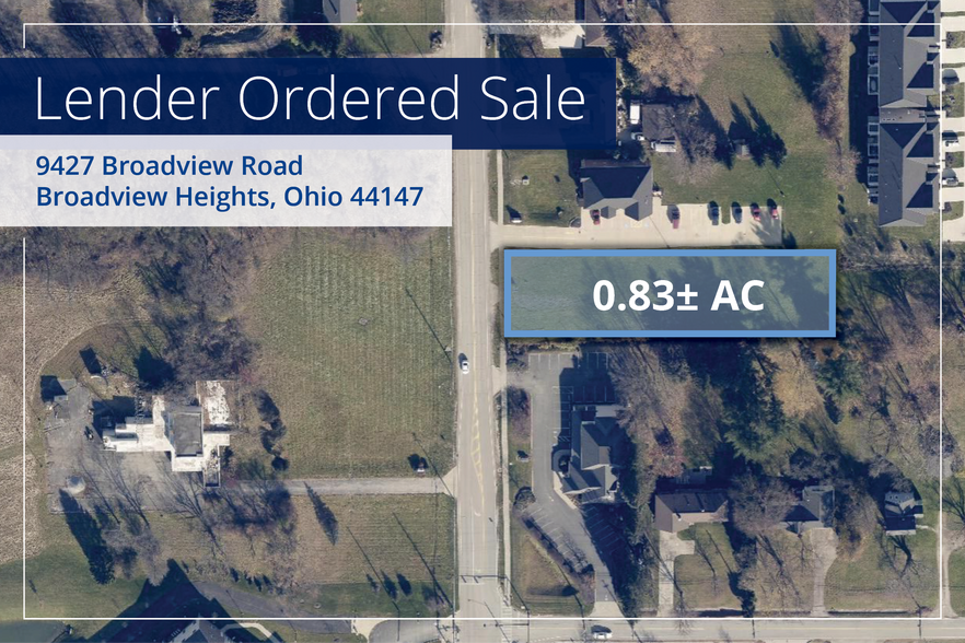 9427 Broadview Rd, Broadview Heights, OH à vendre - Photo de l’immeuble – Image 1 sur 2