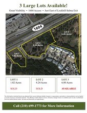 1604 Access/Lockhill Selma RD, San Antonio, TX - Vue aérienne vue de carte - Image1