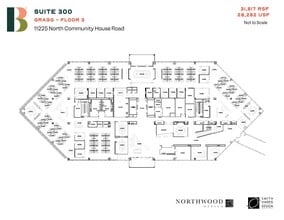 11225 N Community House Rd, Charlotte, NC à louer Plan d’étage– Image 1 sur 1