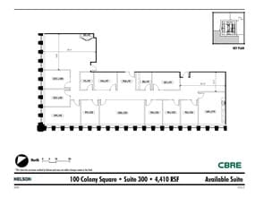 1175 Peachtree St NE, Atlanta, GA à louer Plan d’étage– Image 1 sur 1