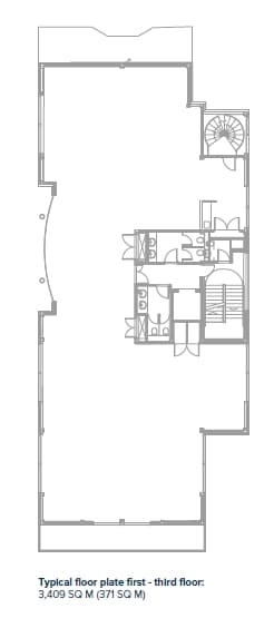3 Ponton St, Edinburgh à louer Plan d’étage– Image 1 sur 1