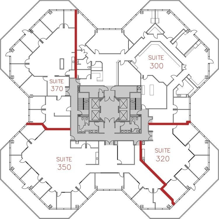 4365 Executive Dr, San Diego, CA à louer Plan d’étage– Image 1 sur 1