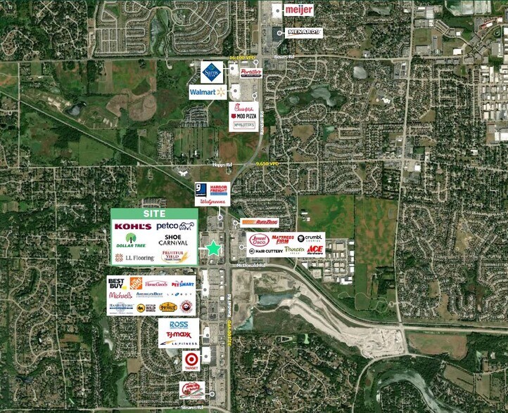 352-362 Randall Rd, South Elgin, IL à louer - Aérien – Image 2 sur 9