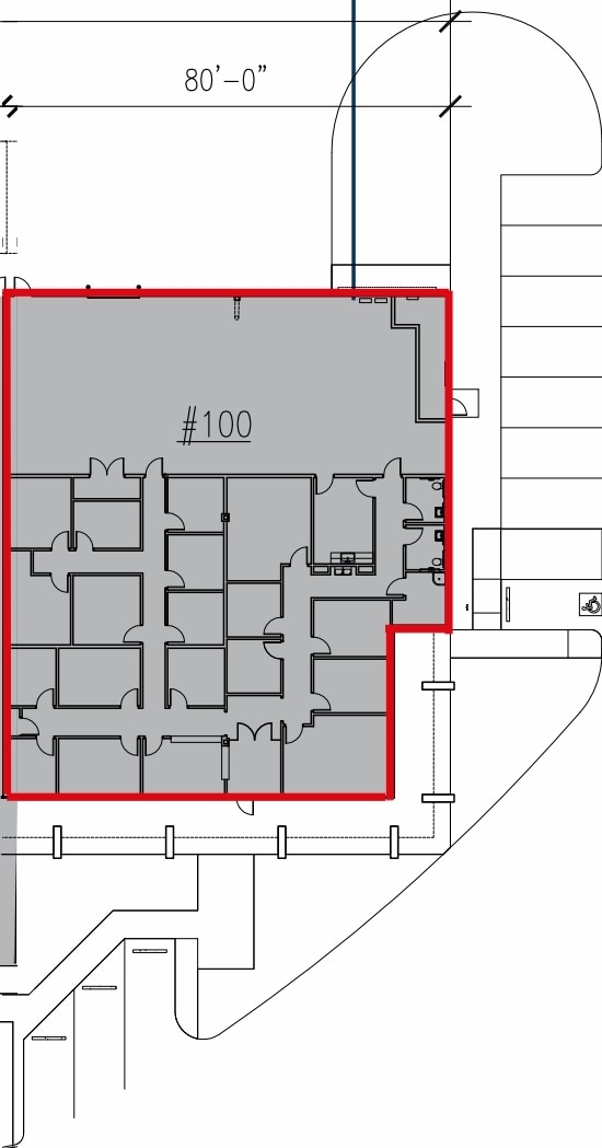11710 North Freeway, Houston, TX à louer Plan d’étage– Image 1 sur 1