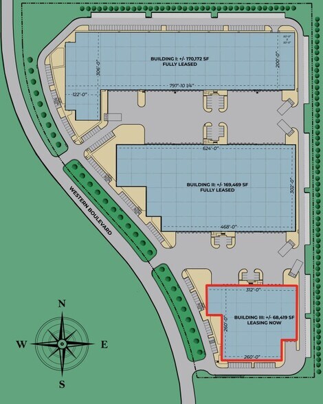 N 1450 N Western Blvd, Denton, TX à louer - Plan de site – Image 3 sur 3
