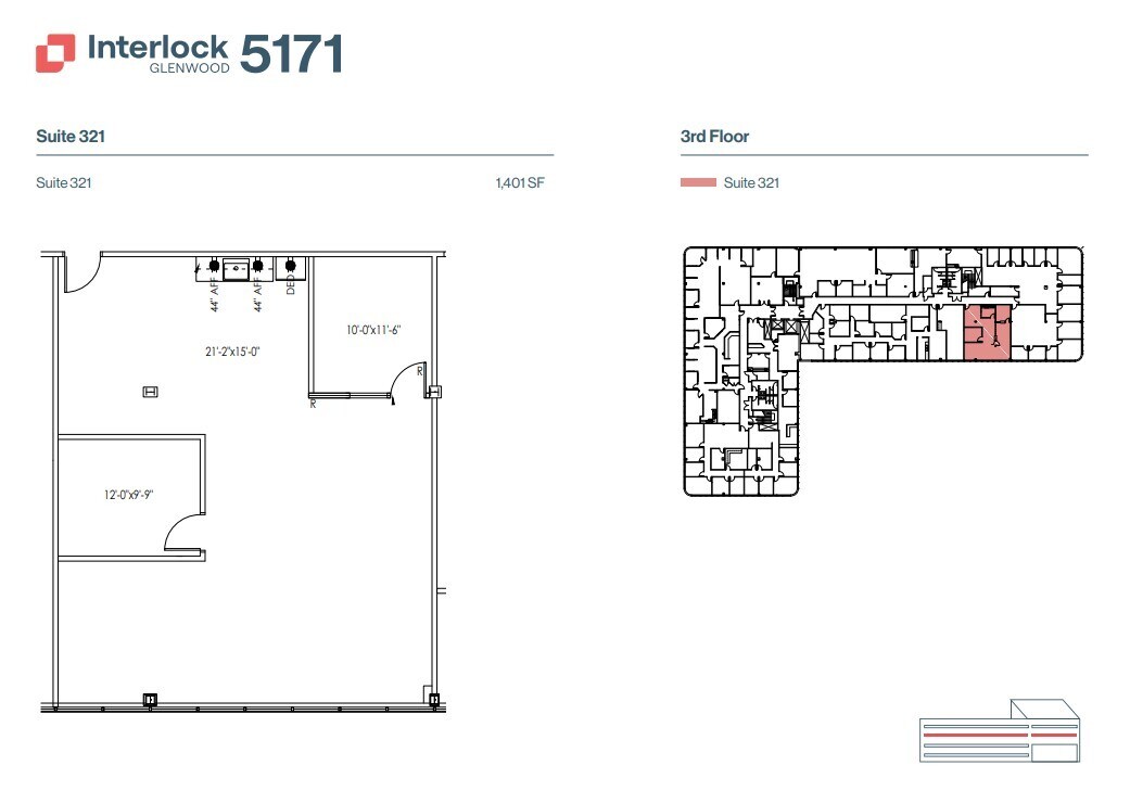 5151 Glenwood Ave, Raleigh, NC à louer Plan d’étage– Image 1 sur 1