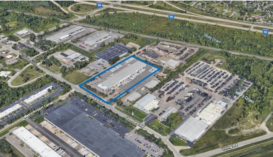 34800 Goddard Rd, Romulus, MI à louer - Aérien – Image 2 sur 3