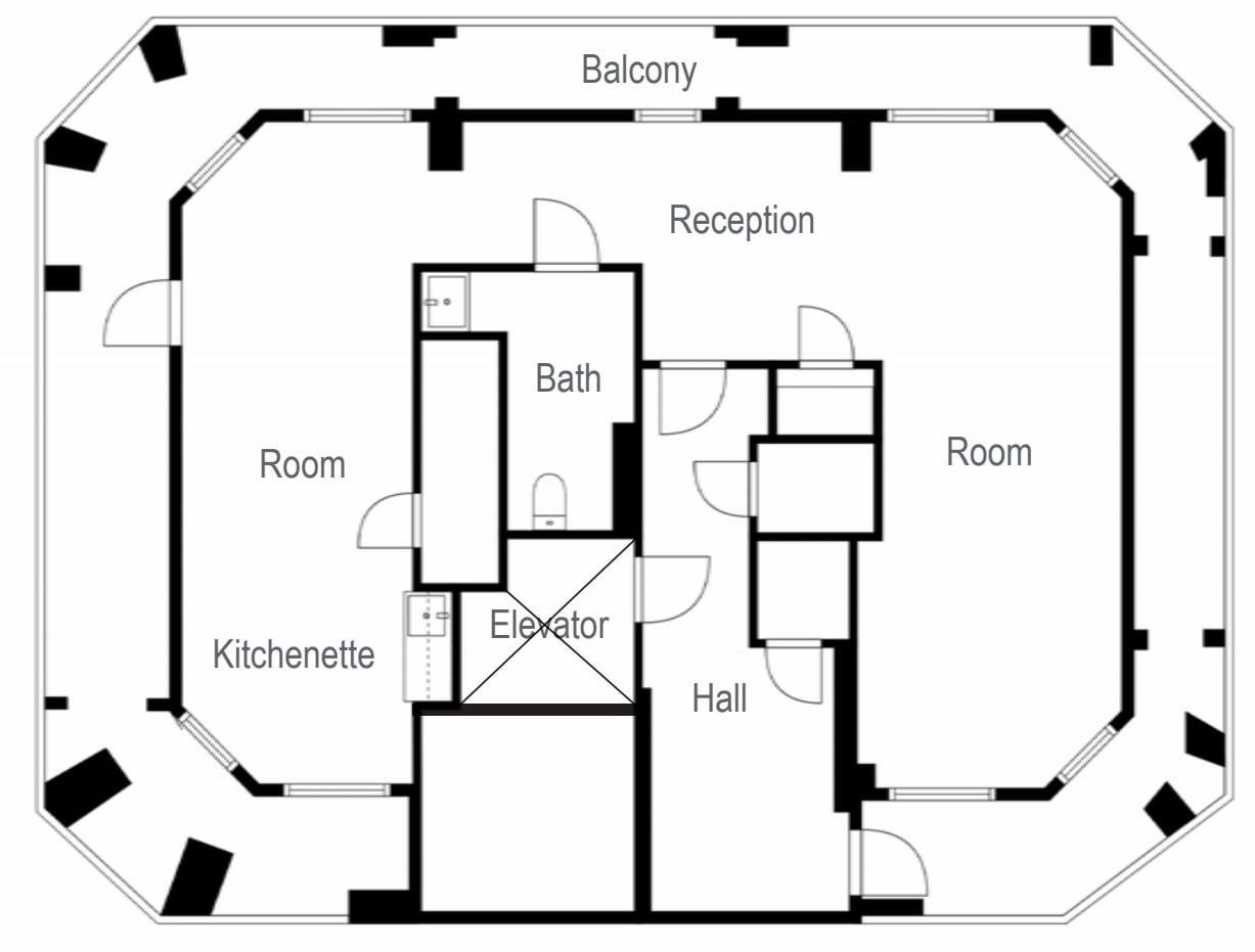 409 13th St, Oakland, CA à louer Plan d’étage– Image 1 sur 1