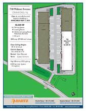 730 Walnut Ave, Cranford, NJ à louer Plan d’étage– Image 1 sur 1