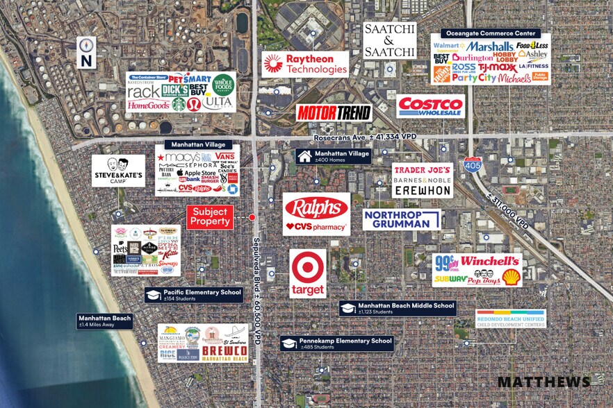 2317-2409 N Sepulveda Blvd, Manhattan Beach, CA à louer - Photo de l’immeuble – Image 2 sur 4