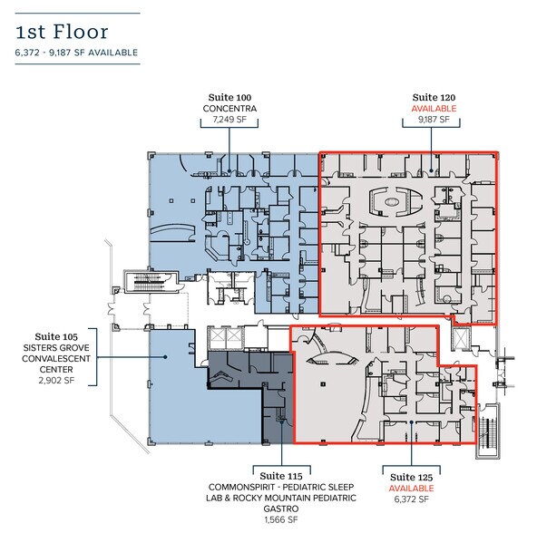 6011 E Woodmen Rd, Colorado Springs, CO à louer - Plan d’étage – Image 2 sur 18