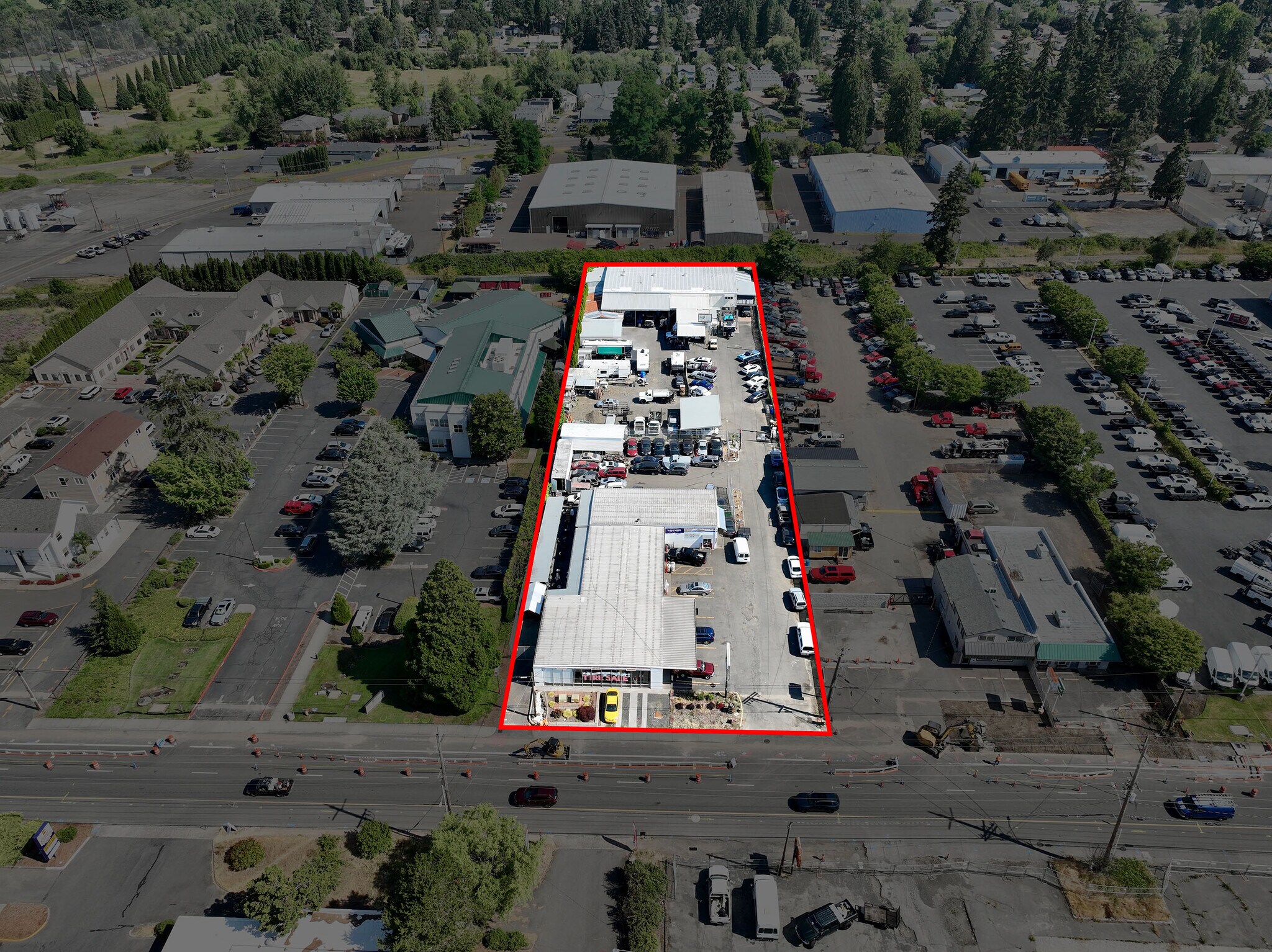 943 SW Baseline St. portefeuille de 2 biens à vendre sur LoopNet.fr Aérien– Image 1 sur 6
