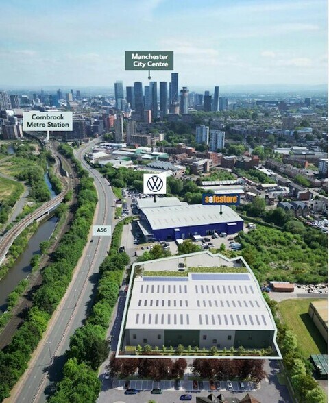 Brindley Rd, Manchester à louer - Photo de l’immeuble – Image 2 sur 11