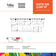 1391 N Speer Blvd, Denver, CO à louer Plan d’étage– Image 2 sur 2