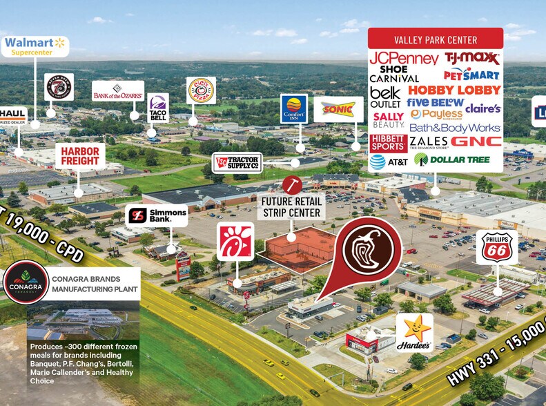 3000 E Main St, Russellville, AR à vendre - Photo de l’immeuble – Image 3 sur 6