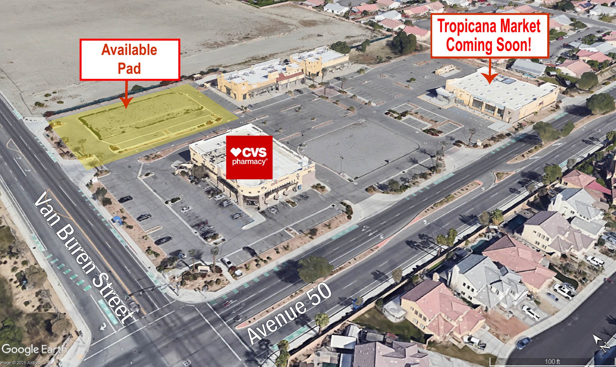 84080 Van Buren St, Coachella, CA à louer Aérien– Image 1 sur 3