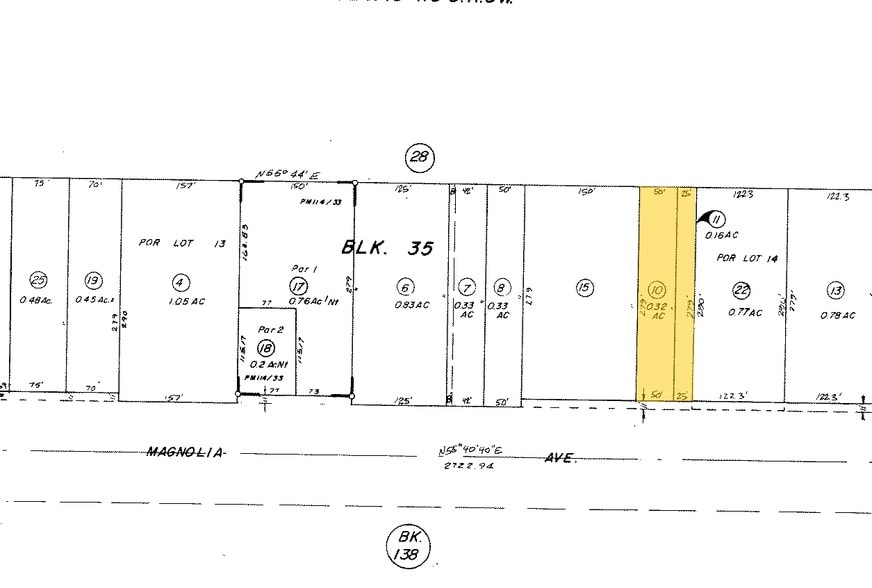 10555 Magnolia Ave, Riverside, CA à vendre - Plan cadastral – Image 2 sur 17