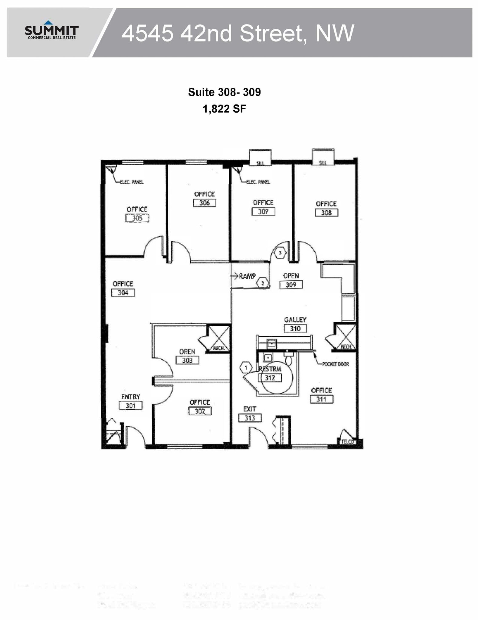 4545 42nd St NW, Washington, DC à louer Plan de site– Image 1 sur 1
