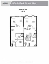 4545 42nd St NW, Washington, DC à louer Plan de site– Image 1 sur 1