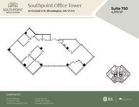 1650 82nd St W, Bloomington, MN à louer Plan d’étage– Image 1 sur 1