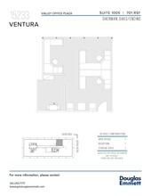 15233 Ventura Blvd, Sherman Oaks, CA à louer Plan d’étage– Image 1 sur 1