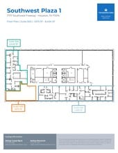 7737 Southwest Fwy, Houston, TX à louer Plan d’étage– Image 1 sur 1