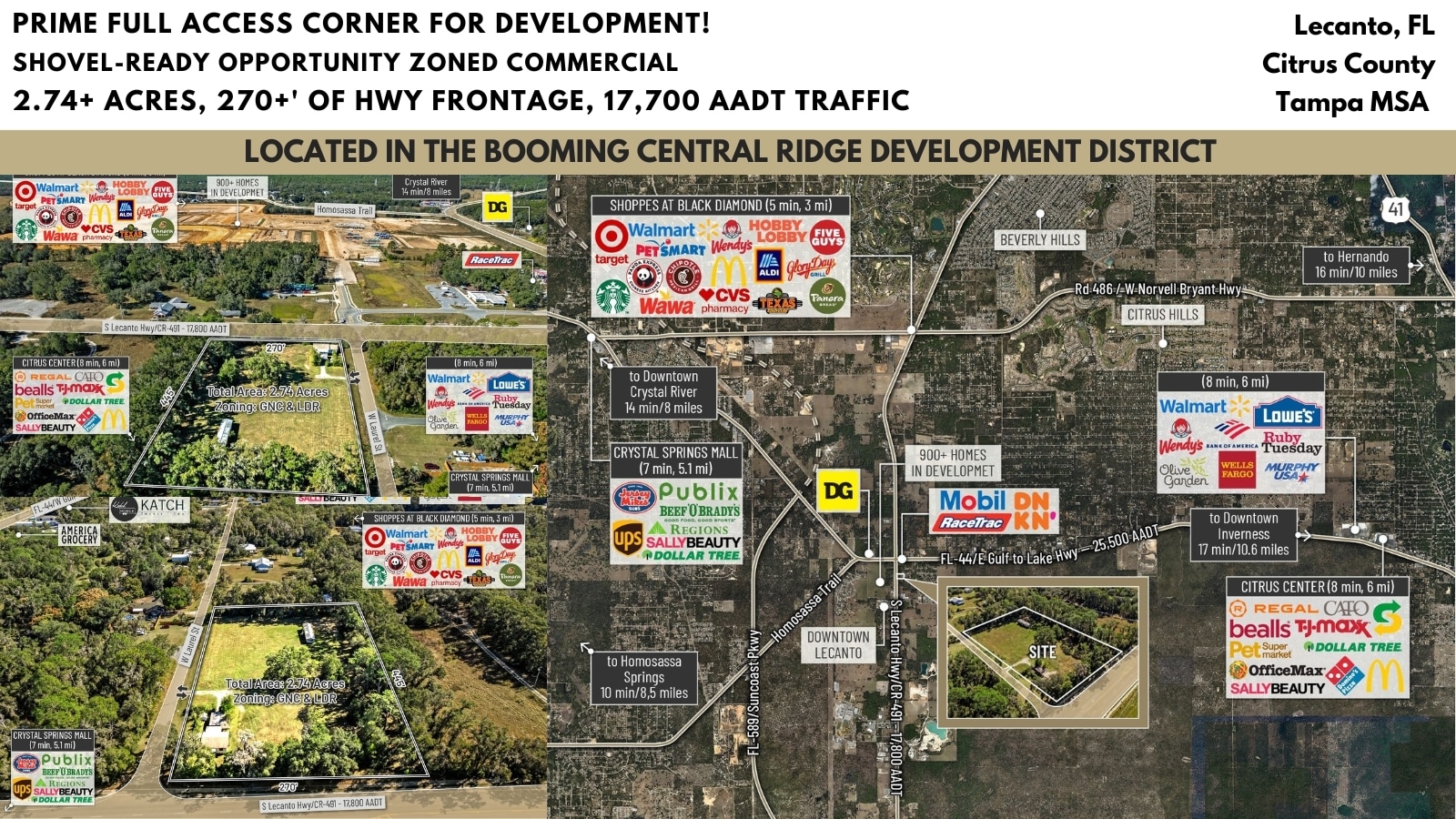 3228 W Laurel St, Lecanto, FL à vendre Photo principale– Image 1 sur 20