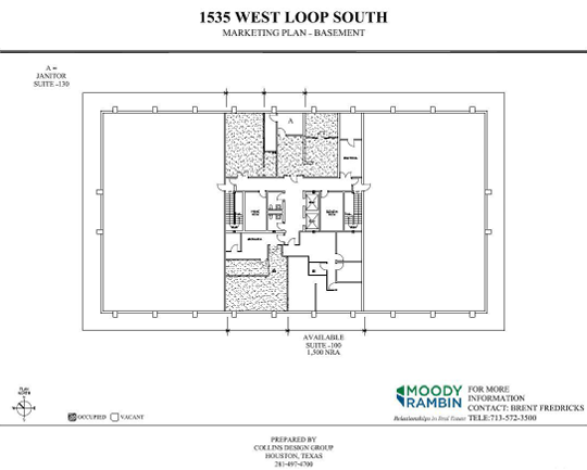 1535 West Loop S, Houston, TX à louer Plan d’étage– Image 1 sur 1