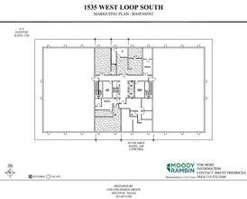 1535 West Loop S, Houston, TX à louer Plan d’étage– Image 1 sur 1