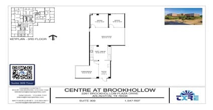 2261 Brookhollow Plaza Dr, Arlington, TX à louer Plan d’étage– Image 1 sur 5