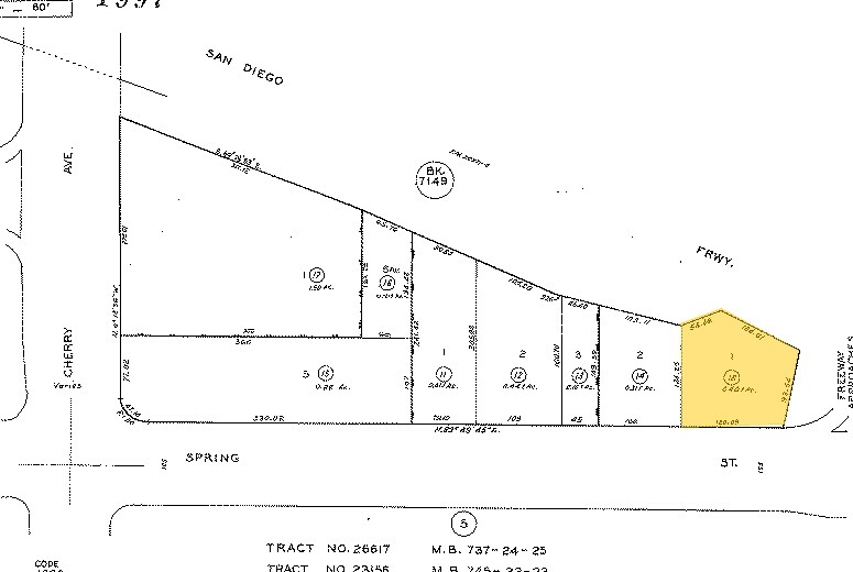 2165 E Spring St, Long Beach, CA à louer - Plan cadastral – Image 2 sur 22