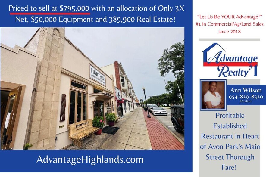 18 E Main St, Avon Park, FL à vendre - Photo de l’immeuble – Image 1 sur 10