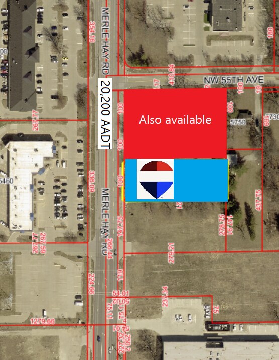 5455 Merle Hay Rd, Johnston, IA à vendre Aérien– Image 1 sur 3