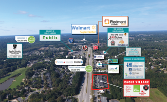 Plus de détails pour 600-624 Eagles Landing Pky, Stockbridge, GA - Local commercial à louer