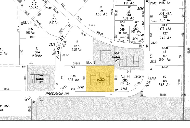 2480 Precision Dr, Minden, NV à louer - Plan cadastral – Image 2 sur 7
