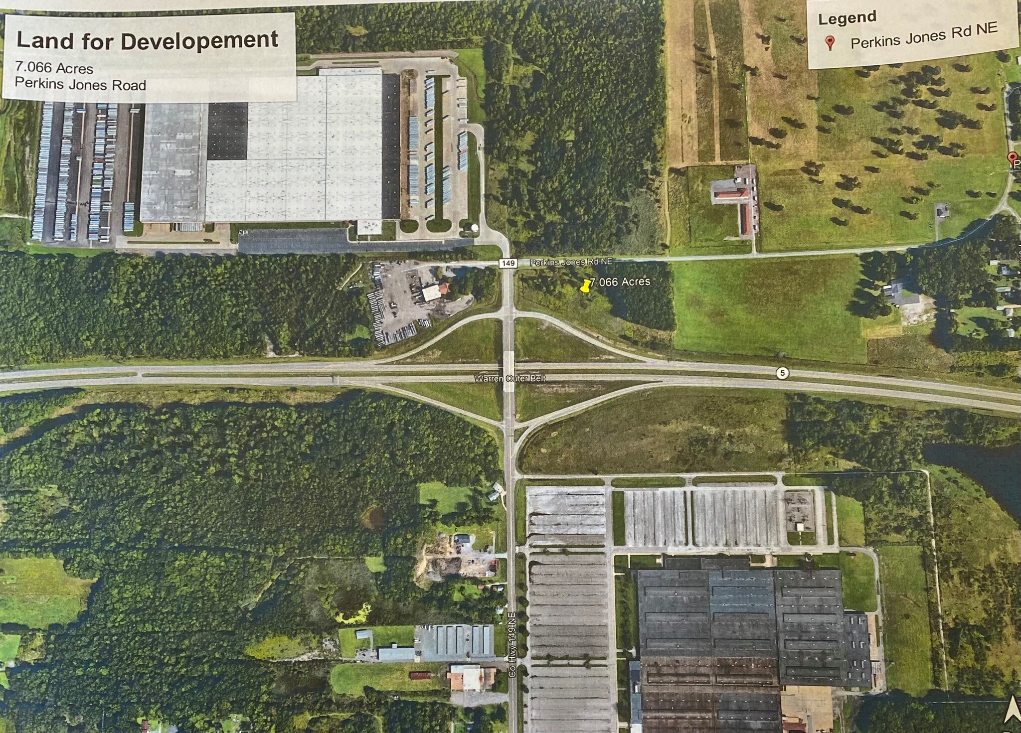 Perkins Jones Road, Warren, OH à vendre Photo principale– Image 1 sur 3